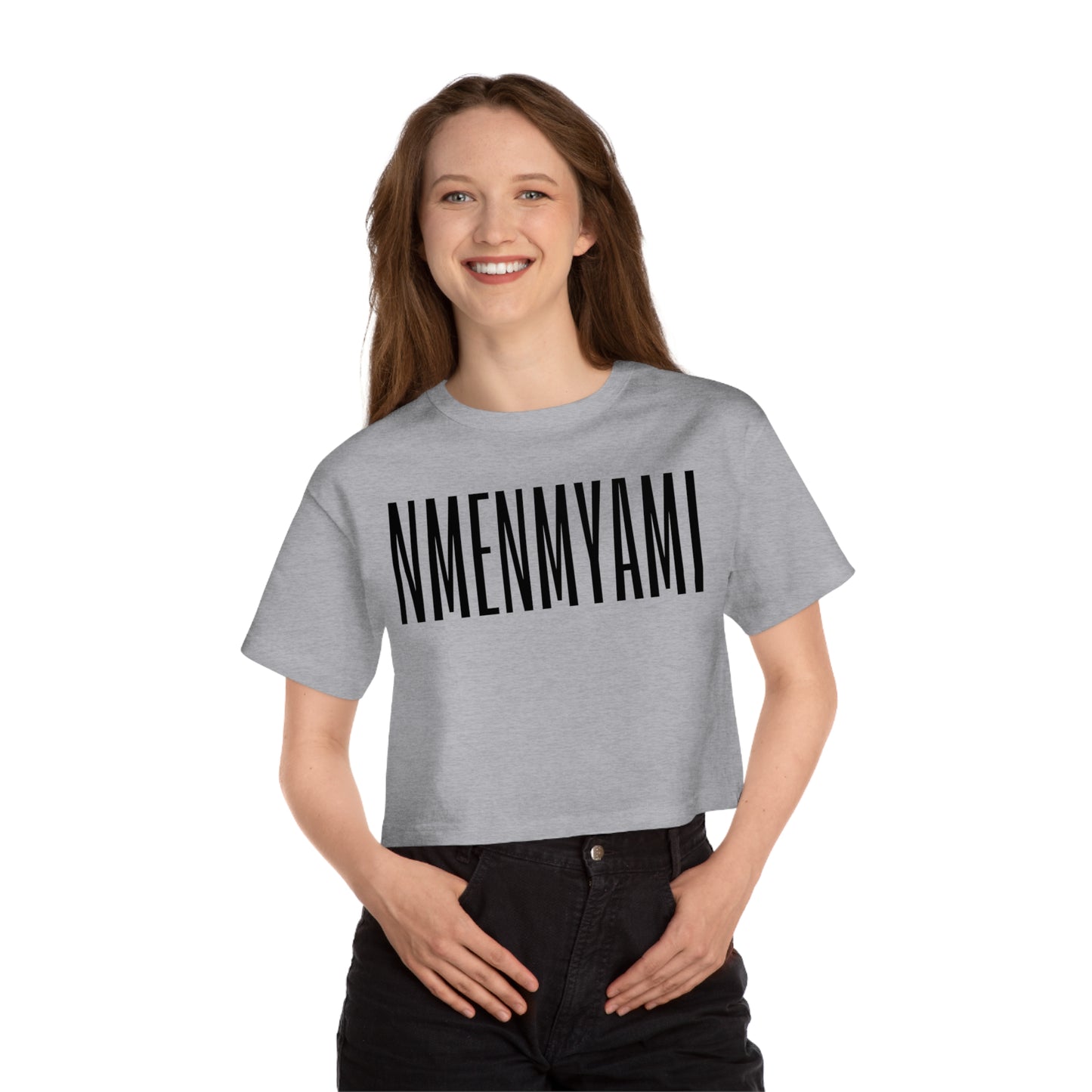 NMENMYAMI Women's Cropped T-Shirt